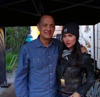 Hologram For The King set with Tom Hanks