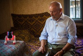 Victor Rebengiuc in The Japanese Dog (2013)