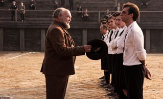 Toni Mihajlovski, Oliver Mitkovski, Mitko Apostolovski, Gorast Cvetkovski, Igor Angelov, and Sasko Kocev in The Third Ha