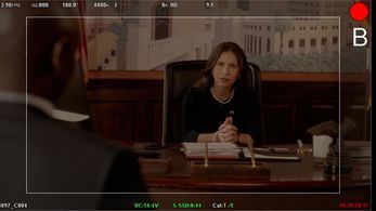 With Lance Reddick on the set of Bosch