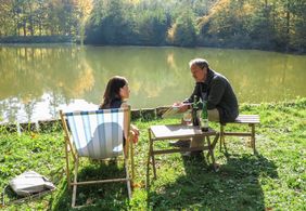 Klára Melísková and Miroslav Krobot in Vodník: Episode #1.1 (2019)