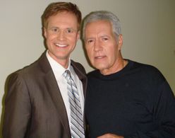 Todd Alan Crain and Alex Trebek