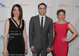 NCTF gala with Rebecca Gibel and Rachel Warren