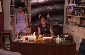 Ido Mosseri and Jackie Gonzalez-Durruthy in Sandy Wexler (2017)