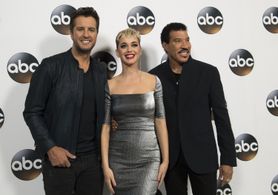 Lionel Richie, Luke Bryan, and Katy Perry