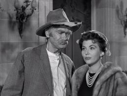 Buddy Ebsen and Narda Onyx in The Beverly Hillbillies (1962)