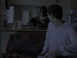 Liz May Brice and Riz Ahmed in Dead Set (2008)