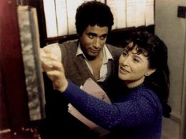 Suad Husni and Ahmed Zaki in A Dinner Date (1981)