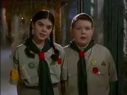 Nicole Fugere and Brody Smith in The New Addams Family (1998)