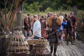 On set of The Last Kingdom (BBC/Netflix)