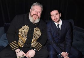 Kristian Nairn and Daniel Portman at an event for Game of Thrones (2011)