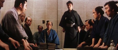 Saburô Date, Takeshi Katô, Shintarô Katsu, and Norihei Miki in Zatoichi's Revenge (1965)