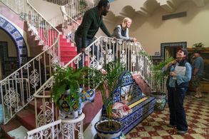 Uta Briesewitz, Kim Dickens, and Colman Domingo in Fear the Walking Dead (2015)