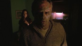 Raymond Cruz and Simi Mehta in The X-Files (1993)