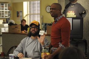 Judah Friedlander and Keith Powell in 30 Rock (2006)