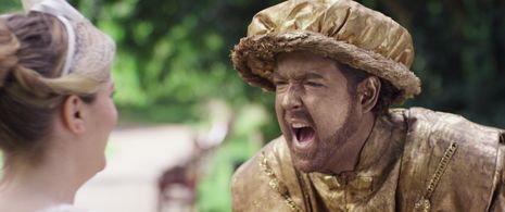 Olivia Poulet and Nick Helm in The Girl in the Dress (2015)