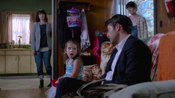 Misha Collins, Erica Carroll, Tara Pratt, and Erica Tremblay in Supernatural (2005)