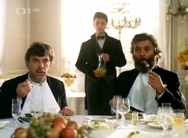 Josef Abrhám and Jaromír Hanzlík in Konec starych casu (1989)