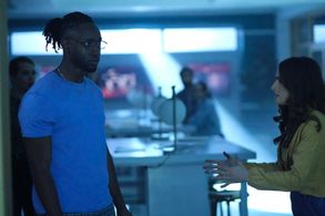 Kayla Compton and Brandon McKnight in The Flash (2014)