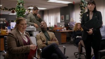 Michael Obiora, Jaicy Elliot, and Brant Daugherty in Joyeux Noel