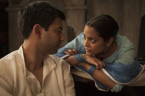 Zaib Shaikh and Shahana Goswami in Midnight's Children (2012)