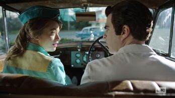 Zachary Quinto and Morgan Lindholm in NOS4A2 (2019)