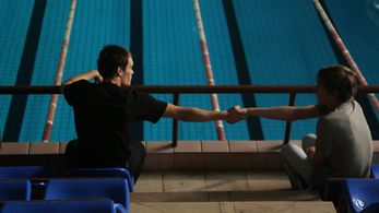 Aleksandr Gorchilin and Pyotr Skvortsov in The Student (2016)