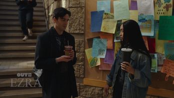 Daniella Dela Peña and Luke Hutchie in EZRA (2022)