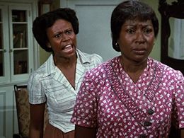 Lynn Hamilton and Joan Pringle in The Waltons (1972)