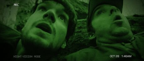 Mathieu Ratthe and Victor Andres Turgeon-Trelles in The Gracefield Incident (2017)