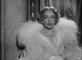 Marlene Dietrich and Christian Dior in Stage Fright (1950)