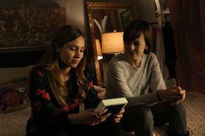 Brittany Allen and Dominique Provost-Chalkley in Separated at Birth (2018)