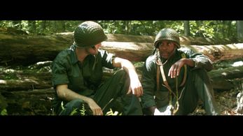 James M. Reilly and Samuel James Pygatt in How Dark They Prey (2022)