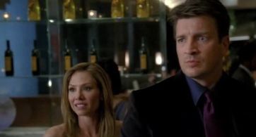 Sarah Joy Brown and Nathan Fillion in Castle (2009)