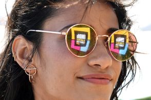 Tiffany Smith at an event for IMDb at San Diego Comic-Con (2016)