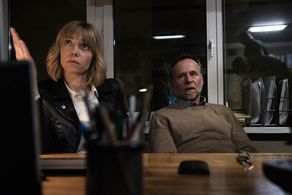 Karel Roden and Malgorzata Buczkowska in The Pleasure Principle (2019)