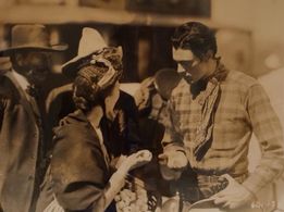 Gary Cooper and Betty Jewel in Arizona Bound (1927)