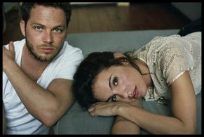 With Veronica Echegui for the feature film '&ME'