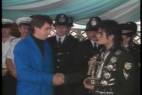 Michael Jackson and Peter Gabriel