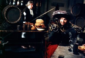 Vlastimil Bedrna and Jirí Pomeje in Zkrízené mece (1998)