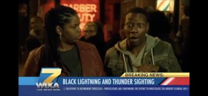 Still from Episode of Black Lightening