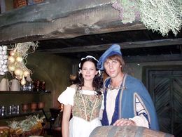Roman Vojtek and Jitka Cvancarová in O princezne se zlatým lukem (2002)