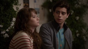 Jake T. Austin and Amanda Leighton in The Fosters (2013)