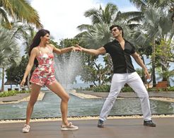 Jacqueline Fernandez and Varun Dhawan in Judwaa 2 (2017)