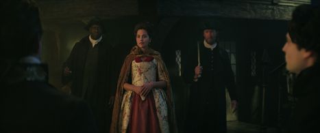 Tom Sturridge, Dream, and Jenna Coleman in The Sandman (2022)