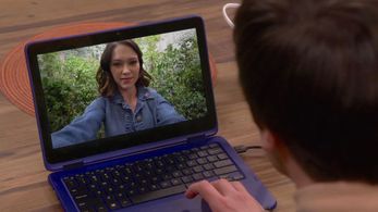 Simon Helberg and Megan McGown in The Big Bang Theory (2007)