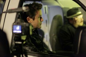 Matt Carmody behind the scenes filming 