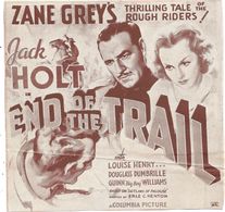 Louise Henry and Jack Holt in End of the Trail (1936)