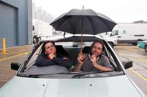 Peter Furst and Garnet Mae. Reservoir Cats