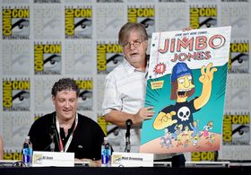 Matt Groening and Al Jean at an event for The Simpsons (1989)